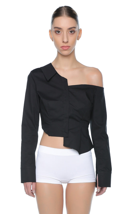 ANGULAR COTTON SHIRT