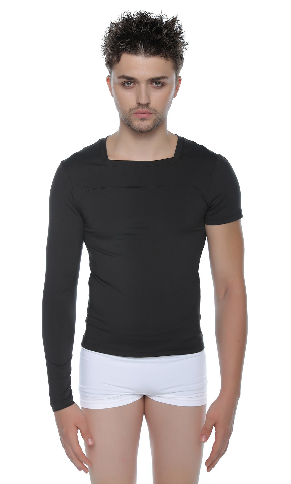 ASYMMETRIC COMPRESSION TEE