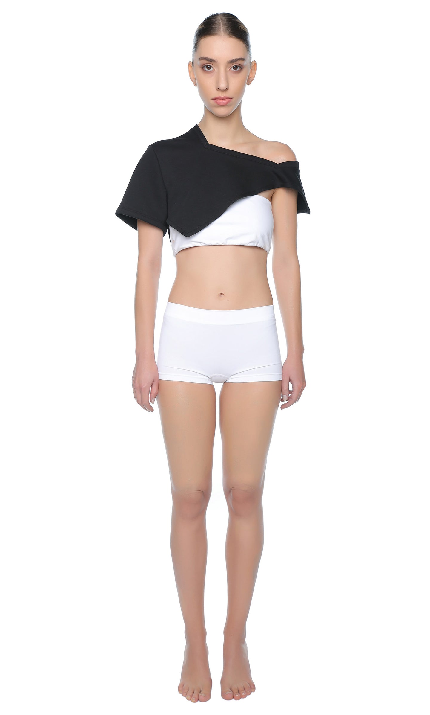 CROPPED COTTON TOP