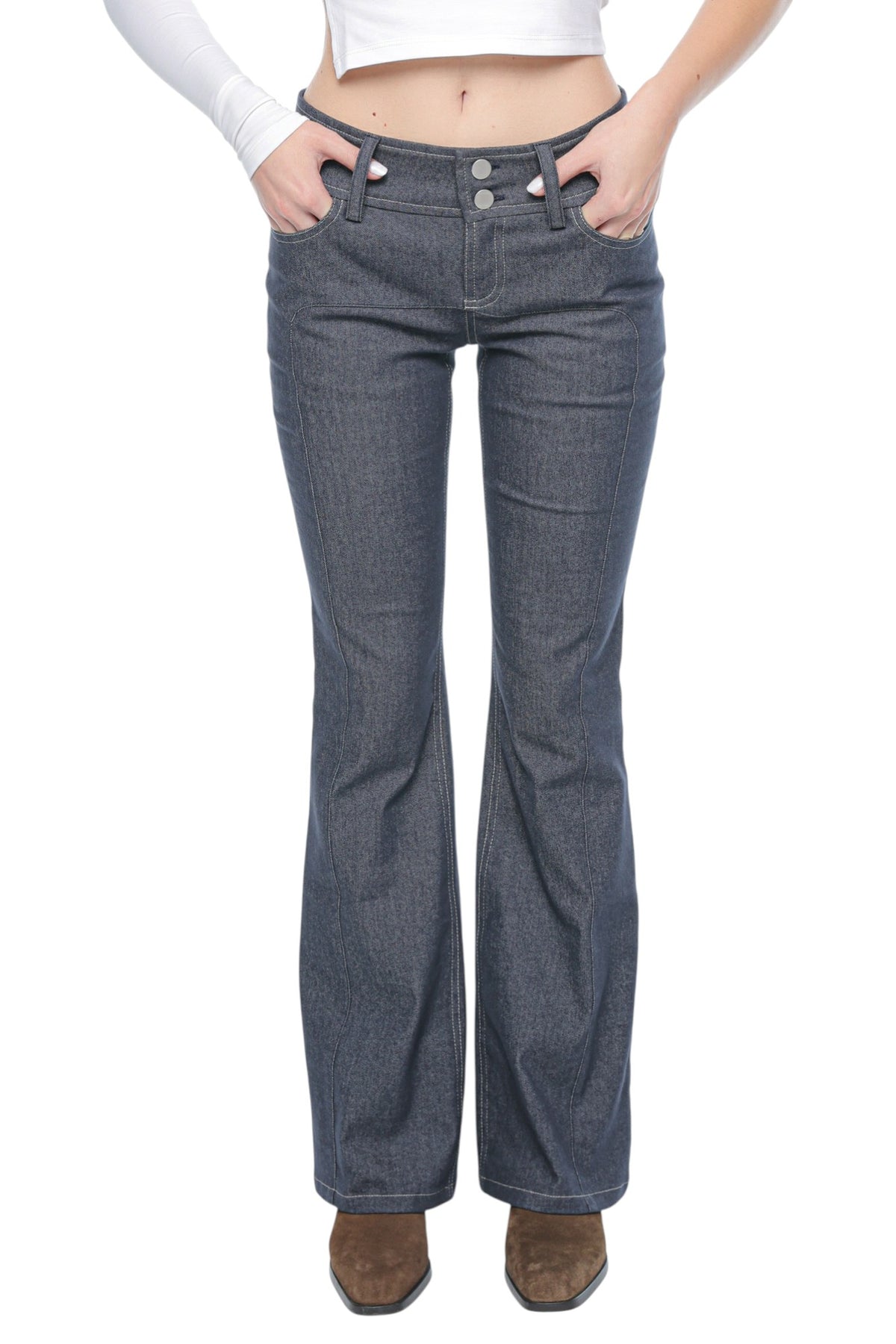 Dual Bootcut Jeans