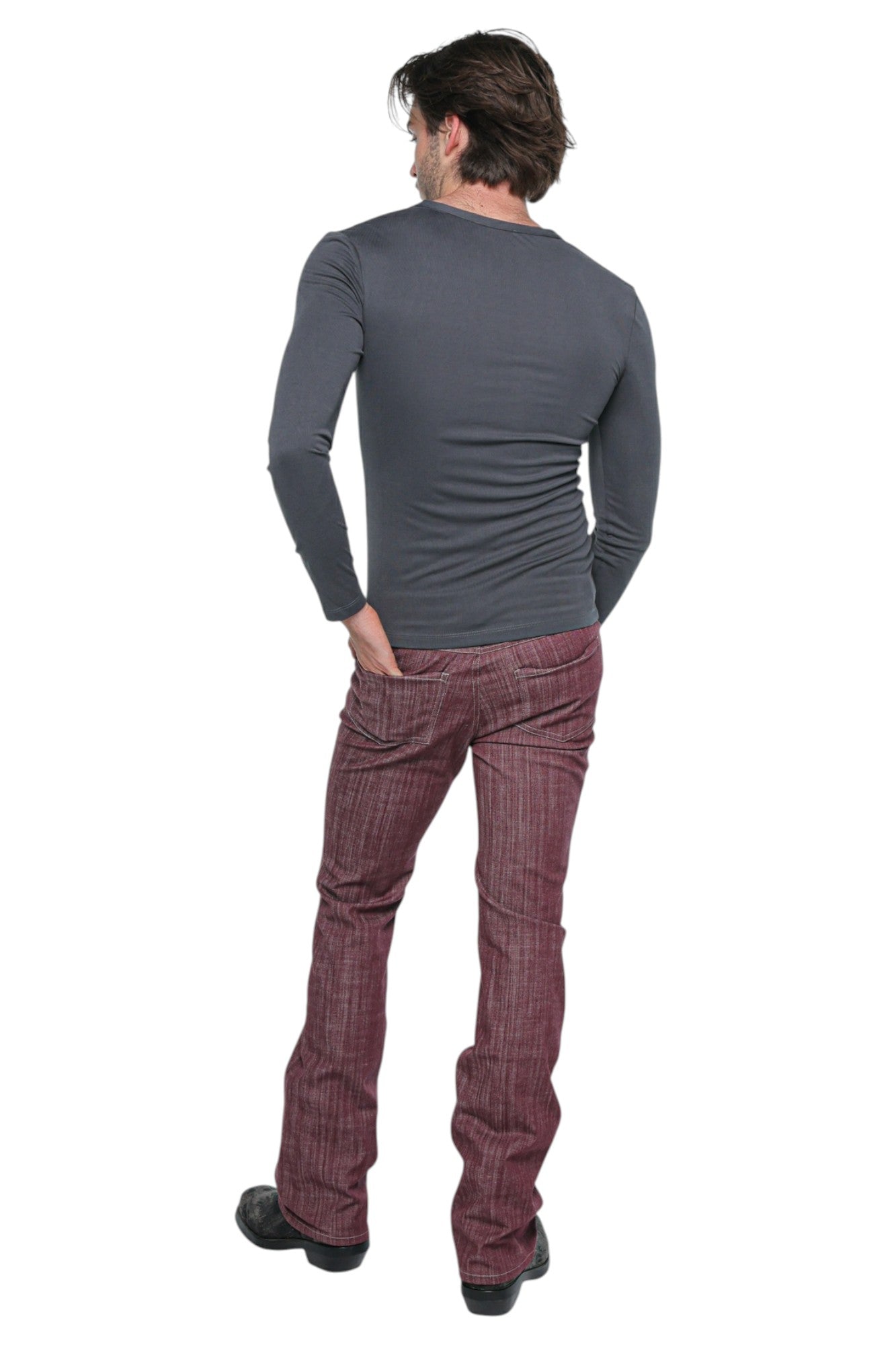 Open Neck Cardigan Muted Grey