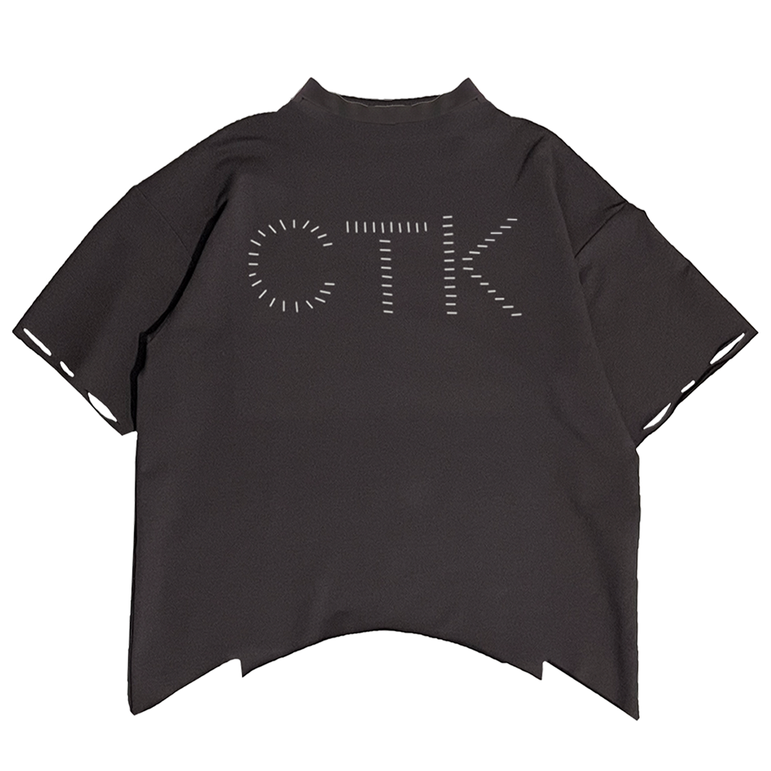 CTK DISTRESSED GREY T-SHIRT